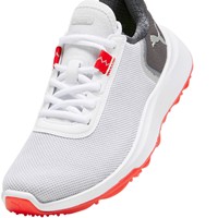 Puma Junior Fusion Crush Sport Golf Shoes - Discontinued Style, White/Pink