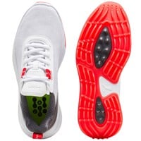 PUMA Junior Fusion Crush Sport Golf Shoes - Discontinued Style, White/Red