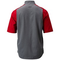 Callaway Men's Water Resistant 1/2 Zip Golf Wind Jacket, Red