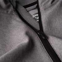 Callaway Men's Water Resistant 1/2 Zip Golf Wind Jacket, Red