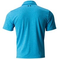 Under Armour Men's Chest Striped Playoff 3.0 Golf Polo, Turquoise