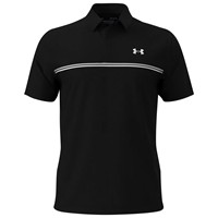 Under Armour Men's Chest Striped Playoff 3.0 Golf Polo