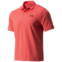Under Armour Men's Performance 3.0 Golf Polo, Red/Black