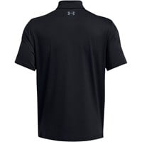 Under Armour Men's T2G Golf Polo, Black/Grey