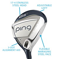 PING Ladies G LE 3 Fairway Wood, z-callout-185813