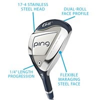 PING Ladies G LE 3 Hybrid, z-callout-185992