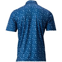 TGW Men's Happy Hour Print Golf Polo, Navy