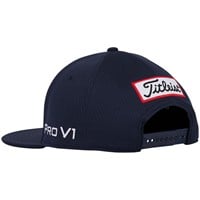 Titleist Tour Elite Flat Bill Golf Hat, Navy/White