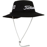 Titleist Tour Aussie Golf Hat, Black/White