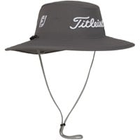 Titleist Tour Aussie Golf Hat, Charcoal/White
