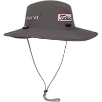 Titleist Tour Aussie Golf Hat, Charcoal/White