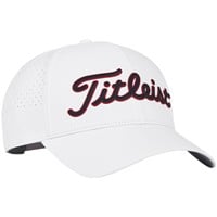 Titleist Players Tech Golf Hat, White/Red/Blue