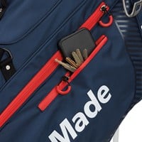 TaylorMade 2023 Pro Stand Golf Bag, Navy/Red