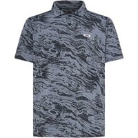 Oakley Men's Duality Jacquard Swirl Print Golf Polo