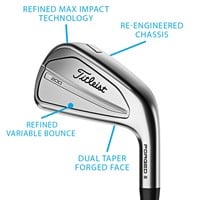Titleist Men's 2023 T200 Irons, z-callout-187374
