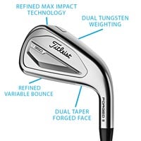 Titleist Men's 2023 T350 Irons, z-callout-187376