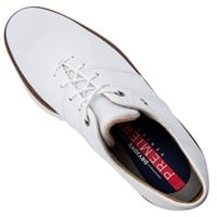 FootJoy Men's Premiere Series Packard Golf Shoes - Previous Season Style, White/White