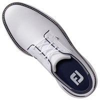 FootJoy Men's Traditions Blucher Golf Shoes, White