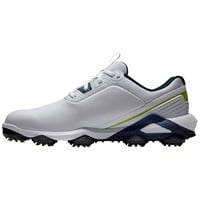 FootJoy Men's Tour Alpha Golf Shoes - Discontinued Style, White/Navy
