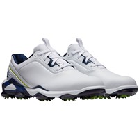 FootJoy Men's Tour Alpha Golf Shoes - Discontinued Style, White/Navy