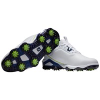FootJoy Men's Tour Alpha Golf Shoes - Discontinued Style, White/Navy