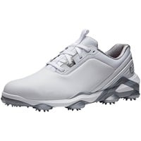 FootJoy Men's Tour Alpha Golf Shoes - Discontinued Style, White/Silver