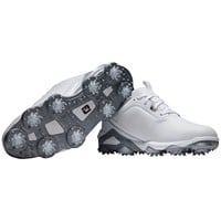 FootJoy Men's Tour Alpha Golf Shoes - Discontinued Style, White/Silver