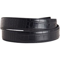 NIKE Men's Reversible Croco to Smooth Golf Belt, Black/Black