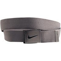NIKE Men's 3pk Webbing Golf Belt, Black/Grey