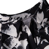 Dunning Women's Aubrey Jersey Performance Sleeveless Golf Polo, Black