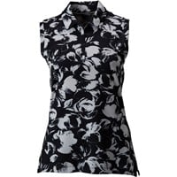 Dunning Women's Aubrey Jersey Performance Sleeveless Golf Polo