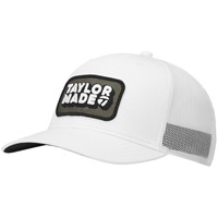 TaylorMade Retro Trucker Golf Hat, White