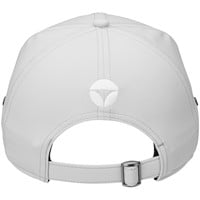 TaylorMade Lifestyle Metal Eyelet Flatbill Adjustable Golf Hat, Grey