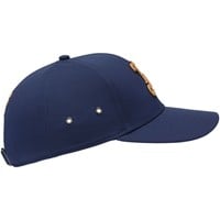 TaylorMade Lifestyle Metal Eyelet Flatbill Adjustable Golf Hat, Navy