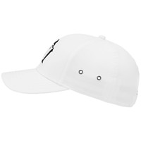 TaylorMade Lifestyle Metal Eyelet Flatbill Adjustable Golf Hat, White