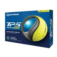 TaylorMade 2024 TP5 Golf Ball, Yellow