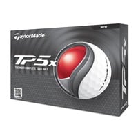 TaylorMade 2024 TP5x Golf Ball, White