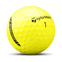 TaylorMade SpeedSoft Golf Balls, Yellow
