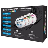 TaylorMade 2025 SpeedSoft Ink Golf Balls, Multi