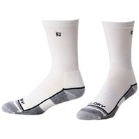 FootJoy Men's ProDry Performance Crew Golf Socks, White