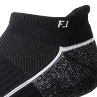 FootJoy Men's ProDry Performance Roll Tab Golf Socks, Black