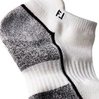 FootJoy Men's ProDry Performance Roll Tab Golf Socks, White