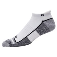 FootJoy Men's ProDry Performance Roll Tab Golf Socks, White