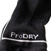 FootJoy Women's ProDry Performance Roll Tab Golf Socks, Black