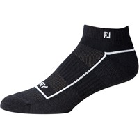 FootJoy Women's ProDry Performance Sportlet Golf Socks, Black