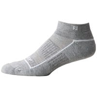 FootJoy Women's ProDry Performance Sportlet Golf Socks, Light Grey