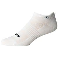 FootJoy Women's ProDry Performance Lightweight Roll Tab Golf Socks, White