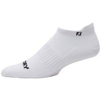 FootJoy Women's ProDry Performance Lightweight Roll Tab Golf Socks, White