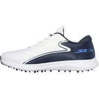 Skechers Men's Max 3 Golf Shoes, White/Navy