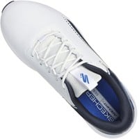 Skechers Men's Max 3 Golf Shoes, White/Navy